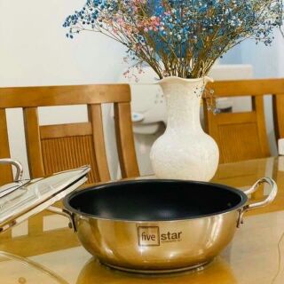 Chảo sâu lòng Five Star thành cao 20cm