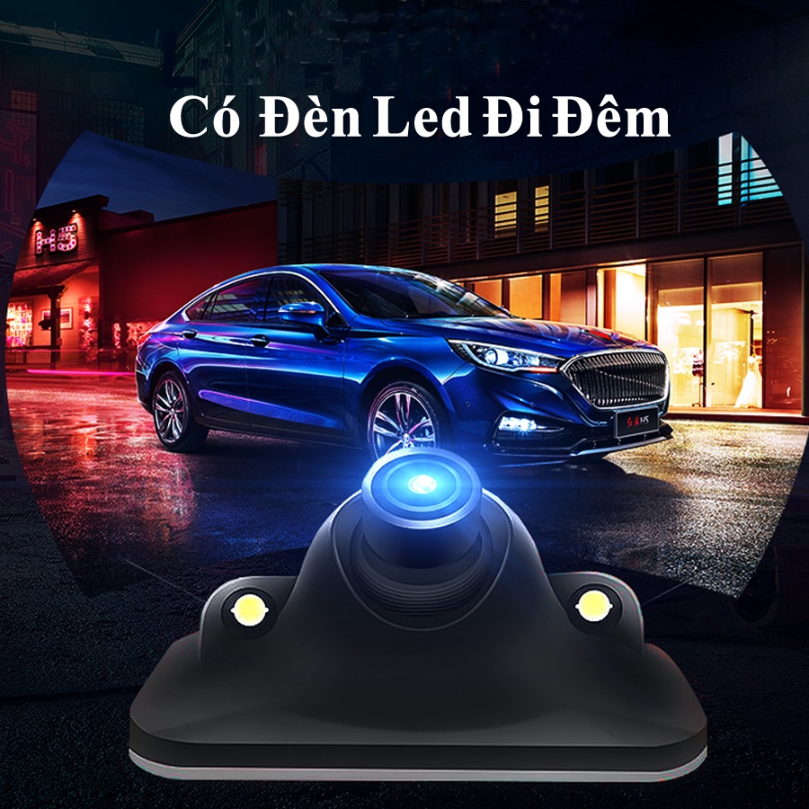 Camera 360 ÔTÔ 4 Mắt Cam, Màn Hình 4.3inch HD siêu nét, đèn LED đi đêm, cam trái, cam phải, cam trước, cam sau, BH 1 năm