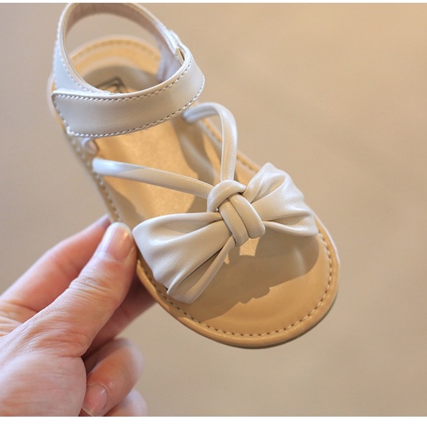 Dép sandal cho bé gái 2-7 tuổi quai hậu thời trang xuân hè chống trượt da mềm Phuong linh 86 shop E55