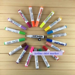  Bút vẽ áo không phai,bút vẽ lên áo EKT -2 Artline Shirt Marker 