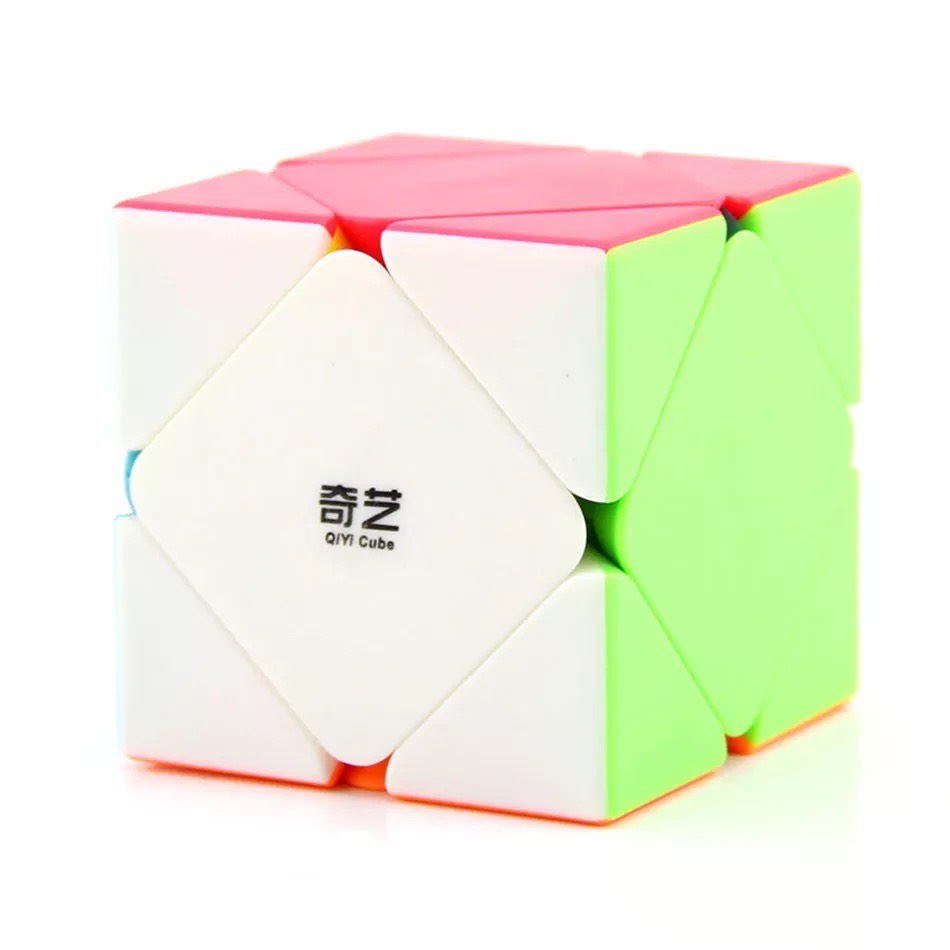 Rubik Qiyi QiCheng Skewb Stickerless tốc độ, khối xếp hình đồ chơi trẻ em QSS