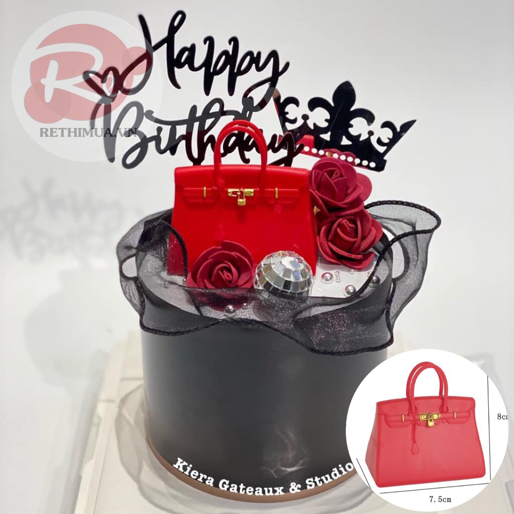 Túi Her-mes Nhựa Trang Trí Bánh