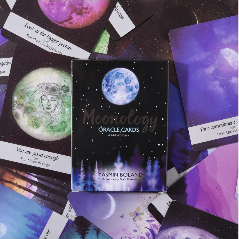 Bộ Bài Moonology Oracle Cards Tarot M17