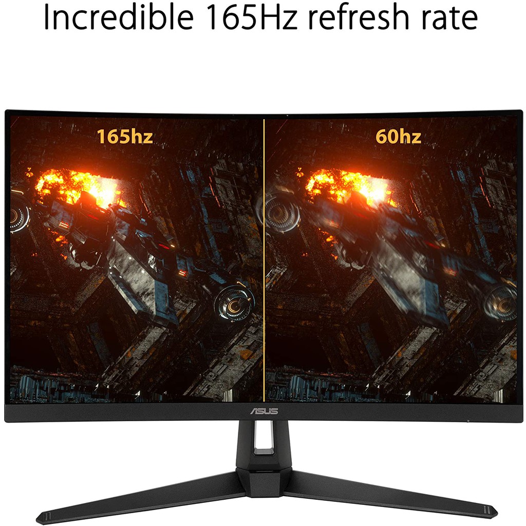 Màn Hình ASUS TUF Gaming VG27VH1B Curved Monitor – 27″, FHD, 165Hz, 1ms MPRT, FreeSync