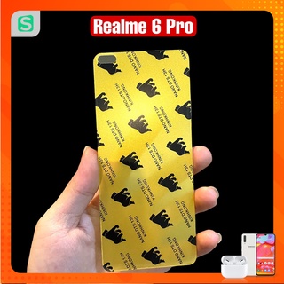 Cường Lực Dẻo Nano Mặt Trước Cho Realme 6 pro Full 98% Màn Hình trong suốt