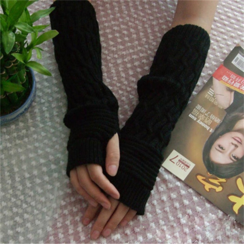 Găng Tay Hở Ngón Thời Trang Nữ Tính