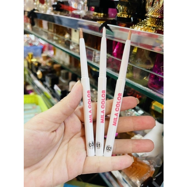 Chì kẻ mắt kim tuyến dạng vặn Mila Color 🦄