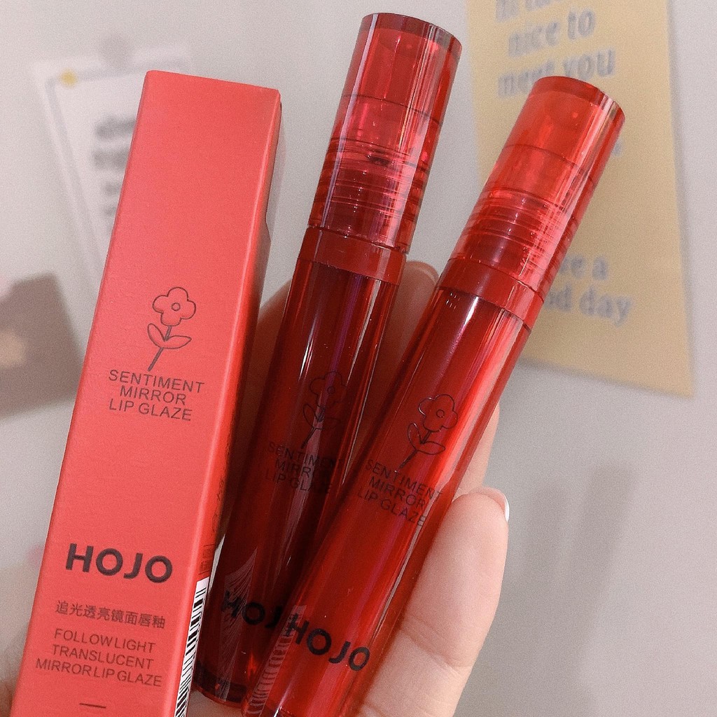 Son Tint Bóng Có Màu HOJO Water Gloss Lip Glaze