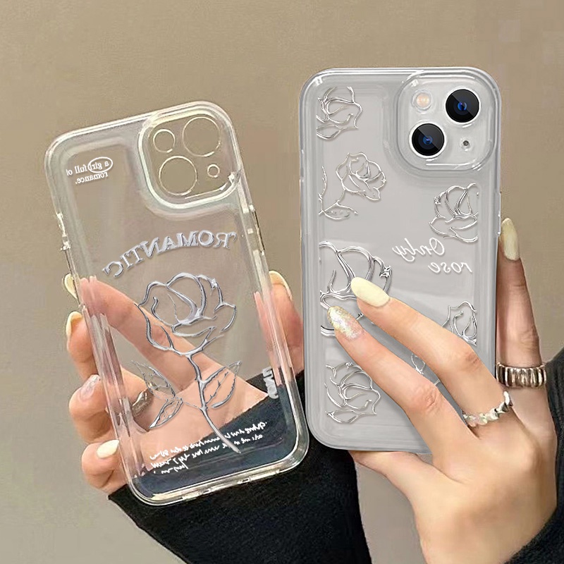 Ốp Điện Thoại TPU Mềm Trong Suốt Chống Sốc Cho iPhone 11 Pro Max 13 12 Pro XS Max XR X 8 7 Plus SE 2020 2022