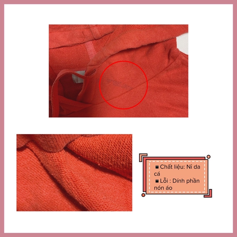 Áo hoodie 2hand tuyển loại 1 - Khabi Vintage