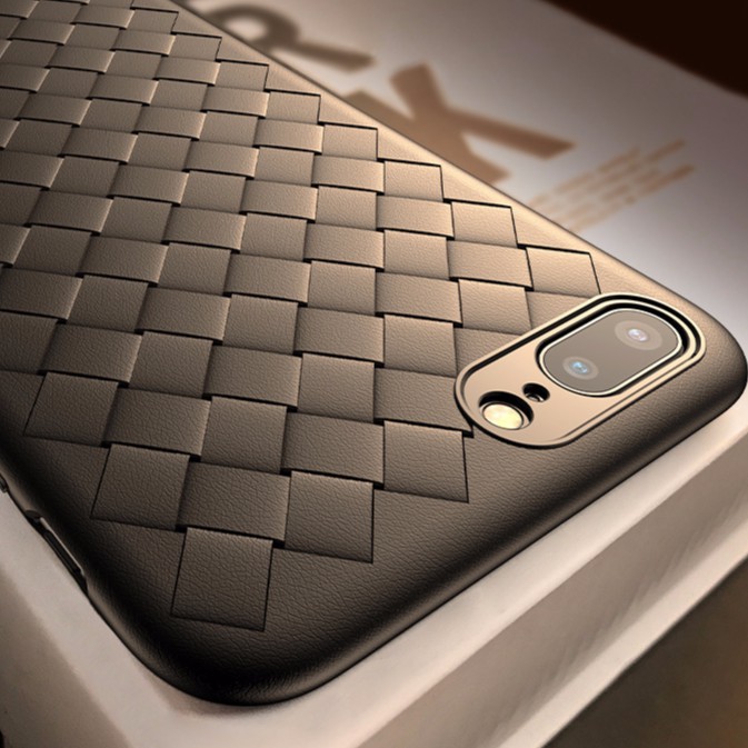 Siêu mỏng Lưới sọc Chất liệu silicon mềm Điện thoại di động Vỏ Dành cho iPhoneXR 7 8 6s XS MAXPhoneXR 7 8 6s XS MAX