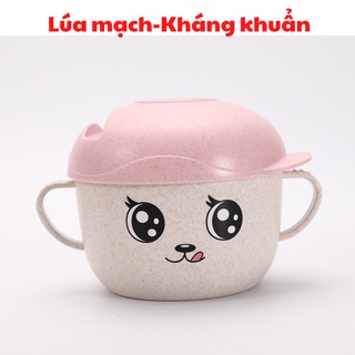Bát ăn dặm lúa mạch cho bé
