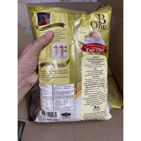 Bột kem béo pha trà sưa  thái Lan B ONE gói 1kg