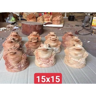CÓC GỖ XÁ XỊ KT 15x15. CHIÊU TÀI LỘC