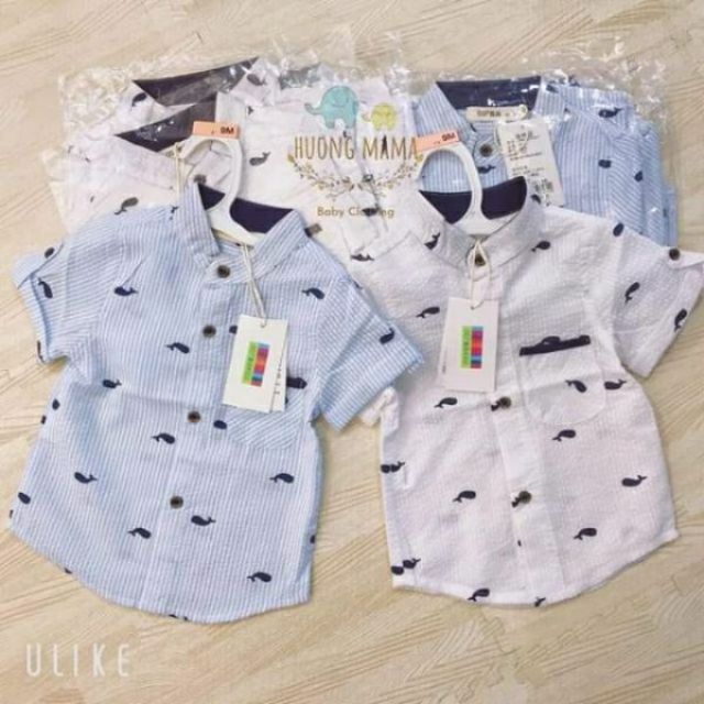 Combo áo sơ mi cho bé quảng châu