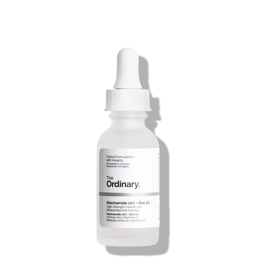 Serum The Ordinary Niacinamide 10% + Zinc 1% Giúp Cân Bằng Bã Nhờn Làm Sáng Da Thu Nhỏ Lỗ Chân Lông 30ml