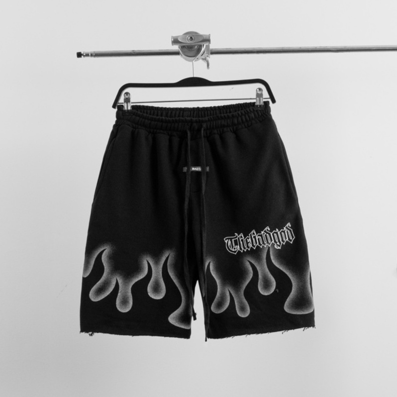 Quần shorts The Bad God Black Fire