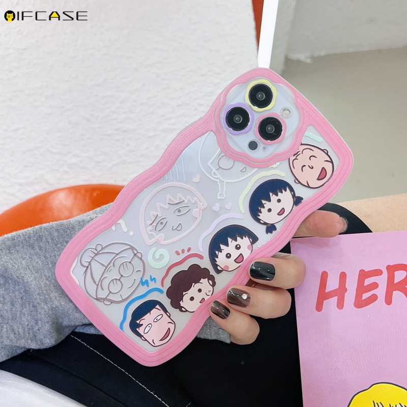 Ốp Điện Thoại Mềm Trong Suốt In Hình Pikachu/Maruko Cho iPhone 13 12 12 11 Pro Max XS Max XR X 7 8 Plus