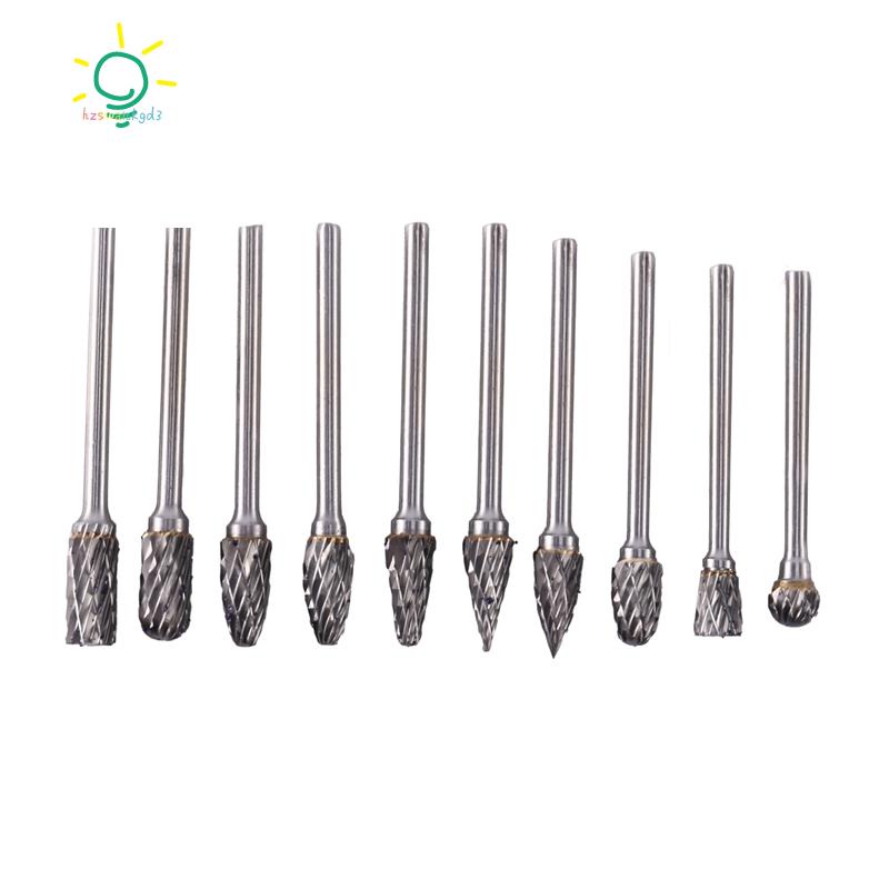 Set 10 mũi mài kim loại 3mm 6mm