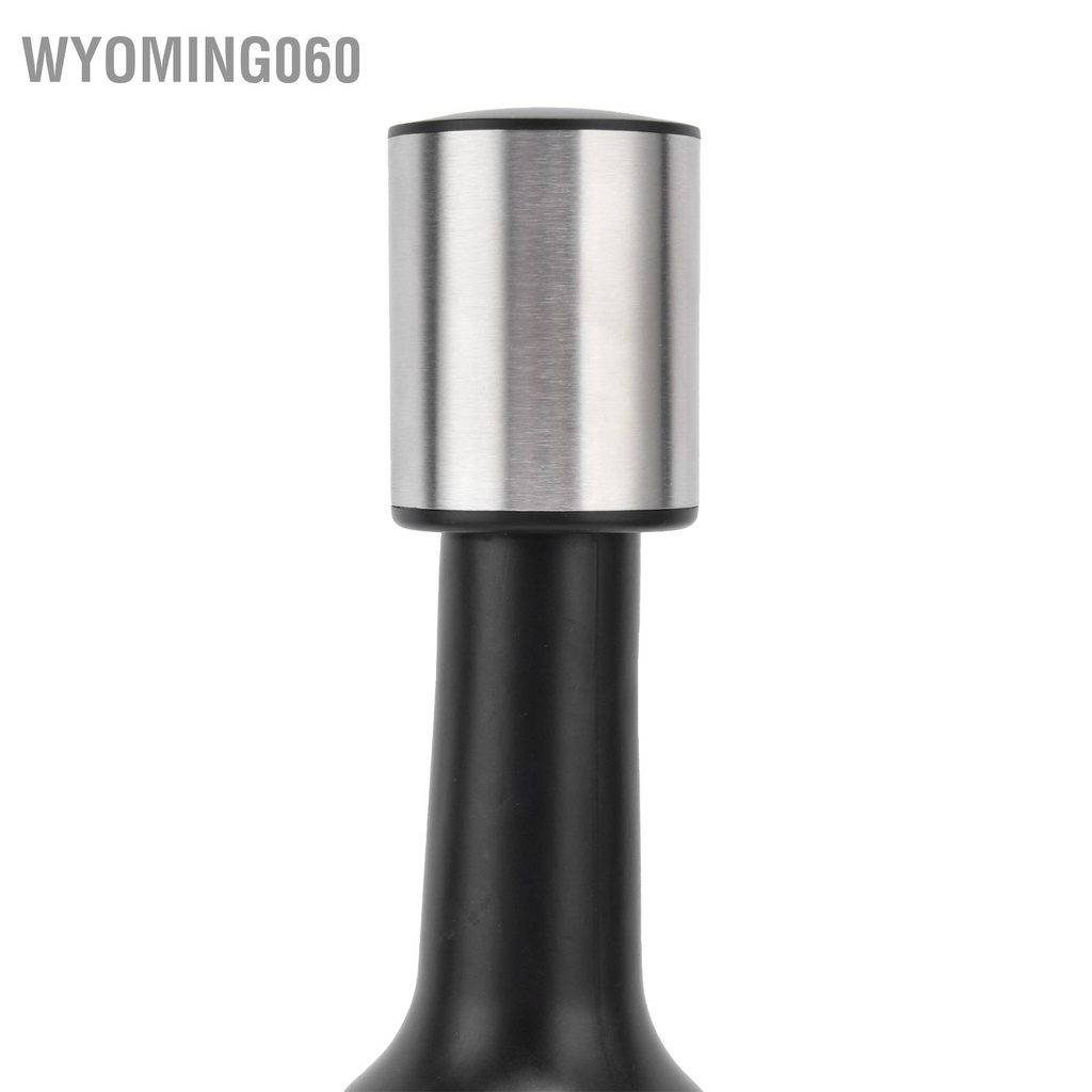 Nút đậy chai rượu bằng thép không gỉ bền nhỏ gọn cho rượu vang