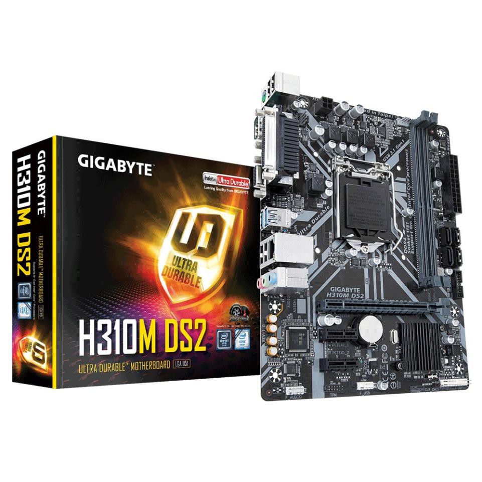 Bo mạch chủ Mainboard Gigabyte H310M DS2- new 100%