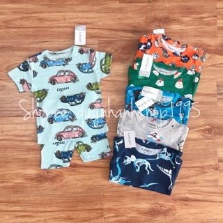 Set 7 bộ carter bé trai 1-6T