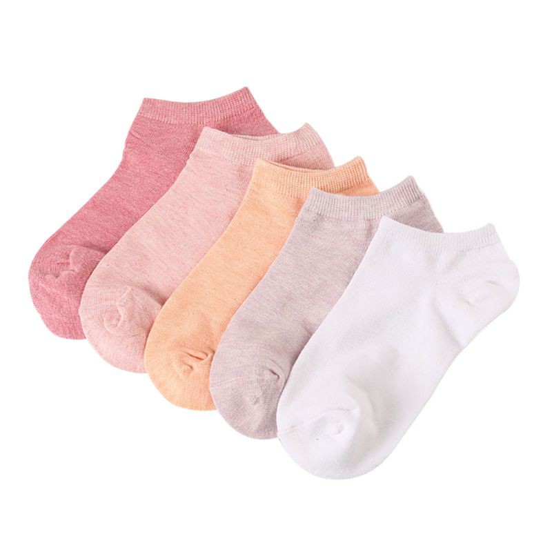 Vớ cotton cổ thấp xinh xắn dành cho nữ