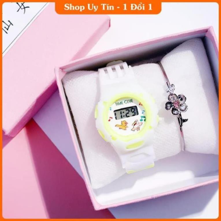 Đồng hồ điện tử cho trẻ em Candycat dây cao su | BigBuy360 - bigbuy360.vn