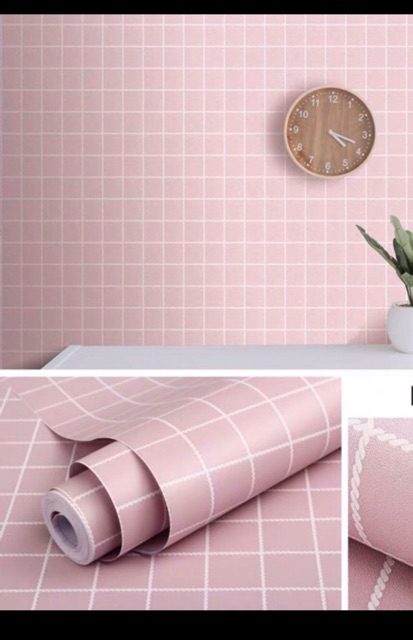 10M giấy dán tường  kẻ ô keo sẵn khổ 45 cm | BigBuy360 - bigbuy360.vn