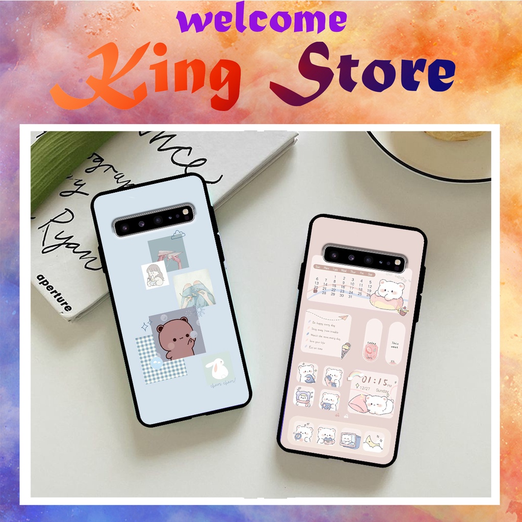 Ốp lưng Samsung S10/S10 5G/S10 Plus/S10 Edge/S10 Lite in hình thỏ con siêu đáng yêu_KINGSTORE.HN_Ốp SS