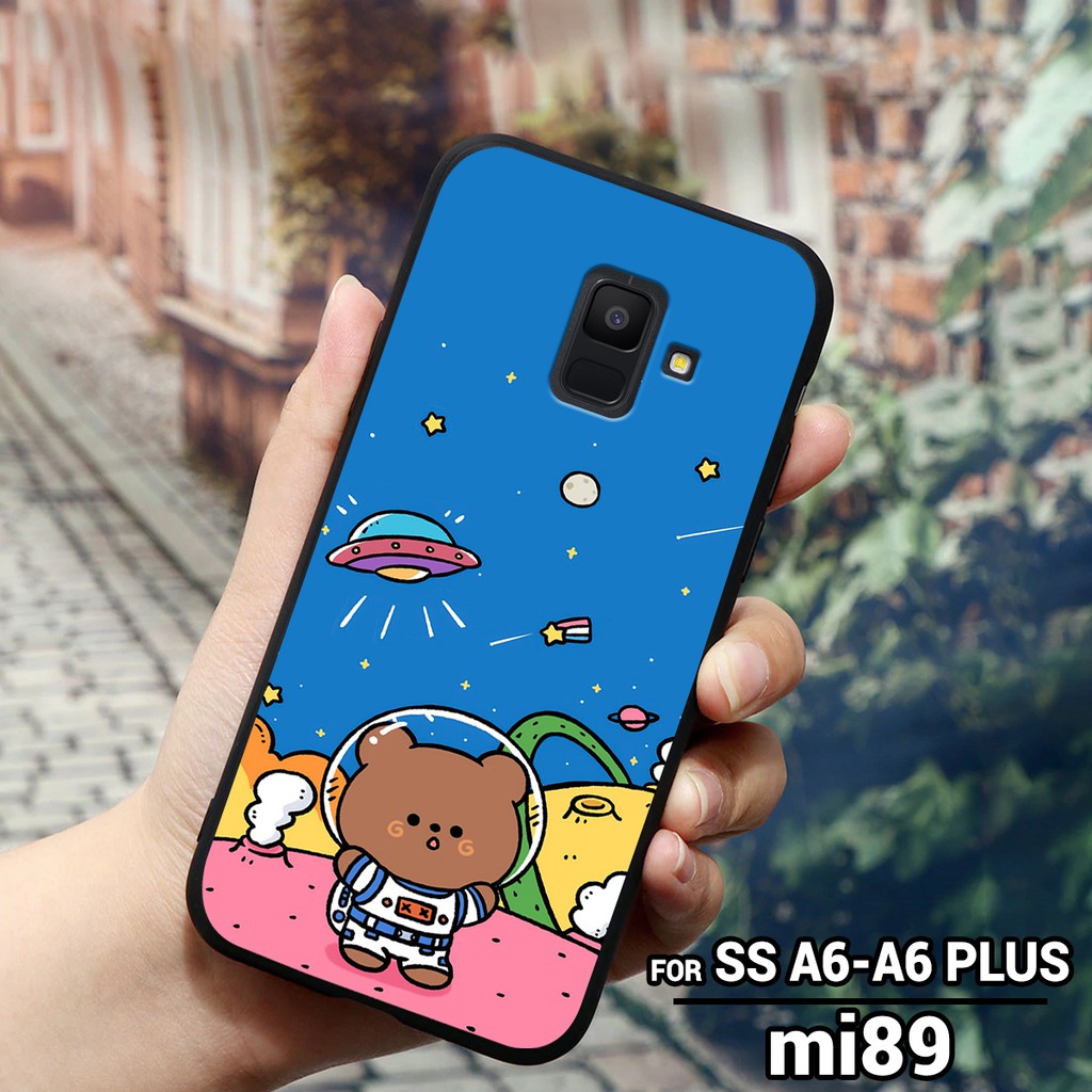 Ốp lưng SAMSUNG GALAXY A6 - A6 PLUS - A8 - A8 PLUS - J6 - J6 PLUS - J8 2018 in hình ngân hà dễ thương