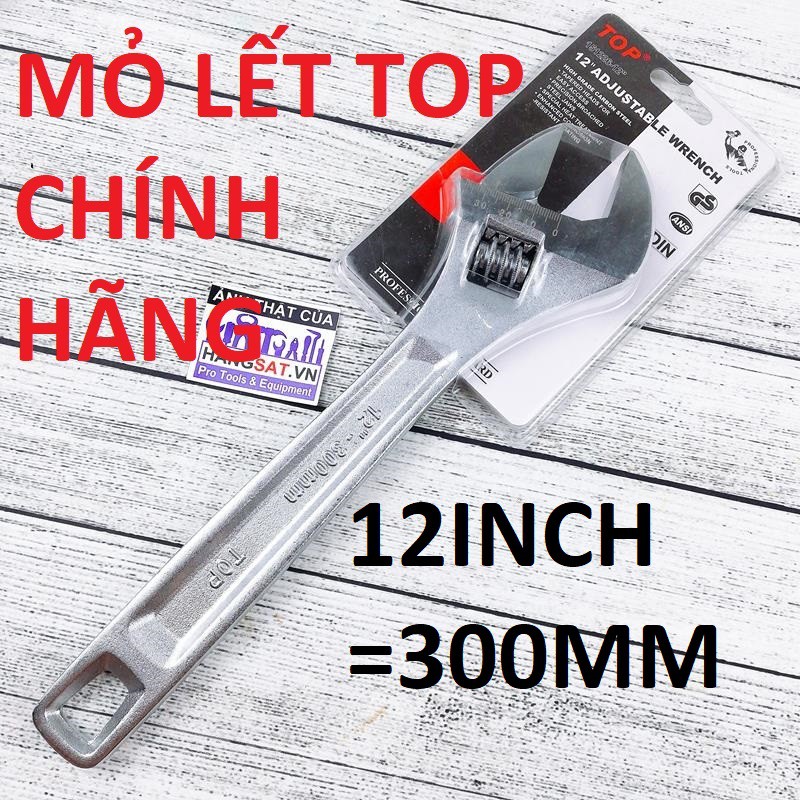 mỏ lết TOP 300mm (12inch) cao cấp 300mm (12inch) (SS6204)