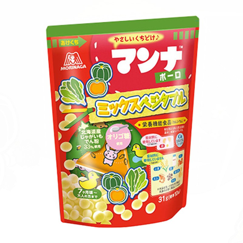 Bánh trứng Morinaga Manna Bolo 36g