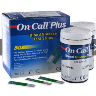 [HỘP 50 QUE] QUE THỬ ĐƯỜNG HUYẾT On Call Plus