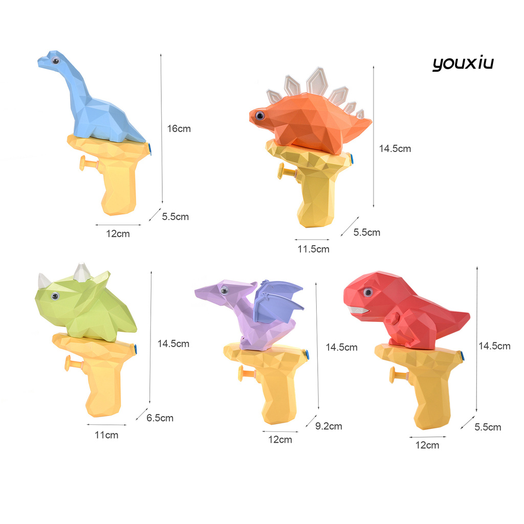 Súng Nước Đồ Chơi Hình Khủng Long Dễ Thương Dành Cho Bé