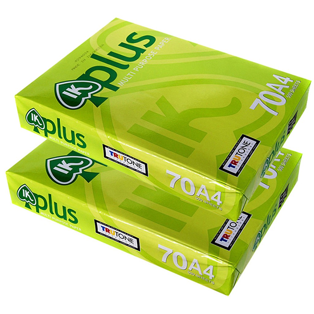 Giấy In Ik Plus A4/A5 Định Lượng 70 gsm, Giấy Photo, Giấy vẽ học sinh chất lượng cao