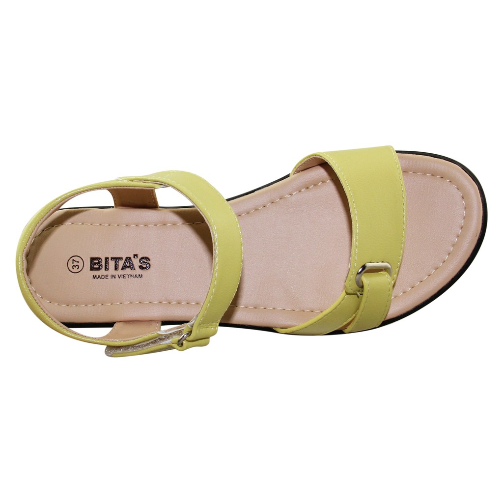 Sandal nữ Bita's SYN.203 (Đỏ + Đen + Trắng + Vàng)