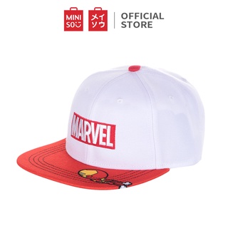 Mũ snapback Miniso Marvel (Trắng đỏ ) - Hàng chính hãng