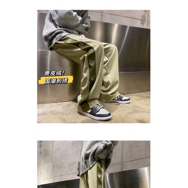 Quần Dài Ống Rộng Phong Cách Hip Hop Thời Trang Cho Nam