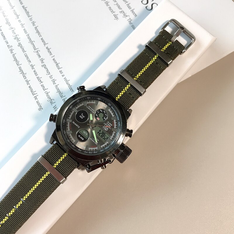 Dây Đeo Nylon Cho Đồng Hồ Casio Samsung Galaxy Watch 20mm 22mm