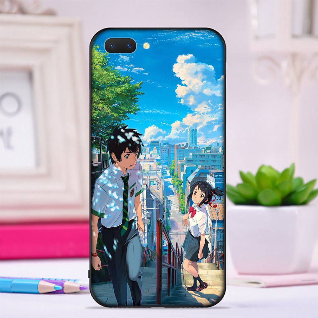 CU98 Your Name Silicone Case Soft Cover OPPO A3s A5s A7 2018 A37 Neo 9 A39 A57 A59 F1s A77 F3 A83 A1 F5 A73 F7 F9 Pro A7X