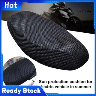 Đệm lót yên xe máy Polyester phối lưới 3d thoáng khí thoải mái