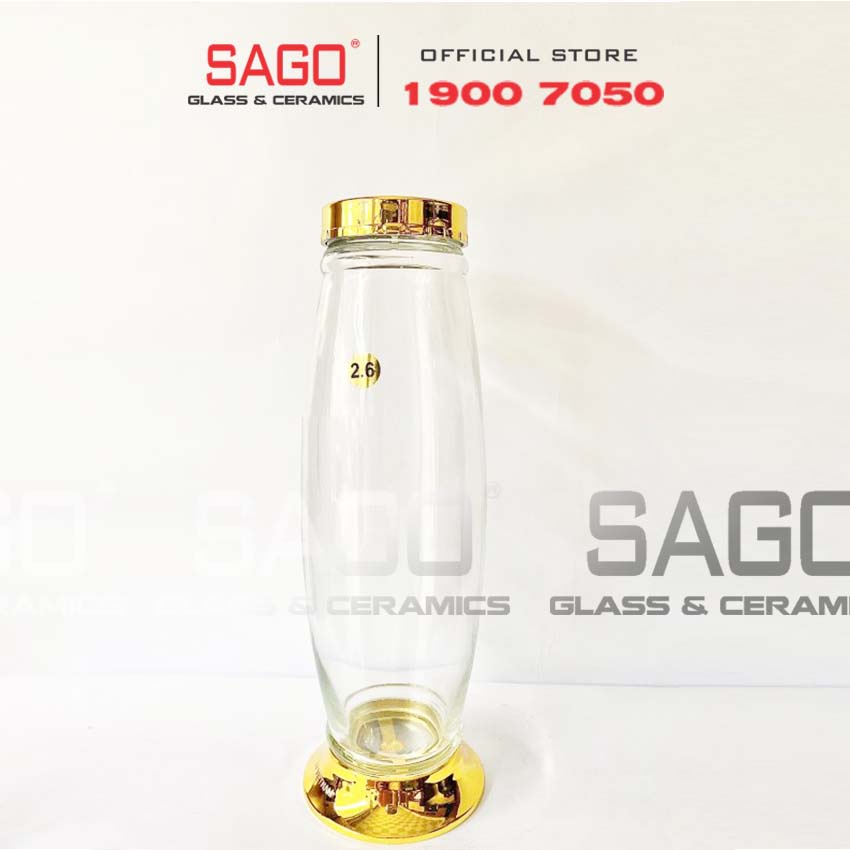 Binh Sâm Bầu Phú Hòa 2.6 Lít ,7.6 Lít | Tùy Chọn Dung Tích , Bình Sâm Cao Cấp Việt Nam