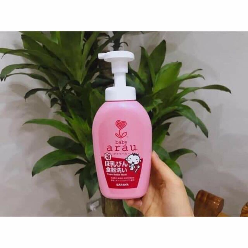 Nước rửa bình Arau Nhật  500ml