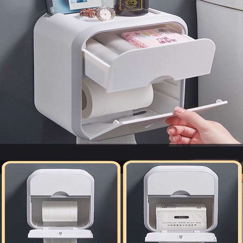 Hộp Đựng Giấy Hộp Đựng Giấy Vệ Sinh Đa Năng Cao Cấp SUN.Z
