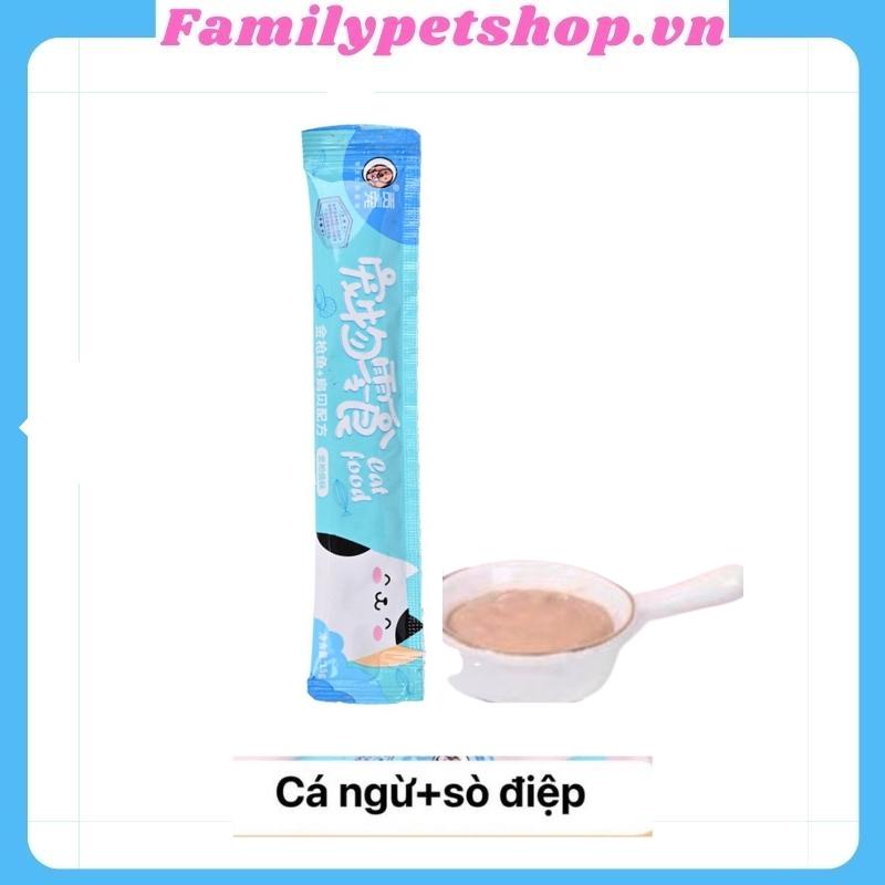 Súp thưởng cho mèo hamster thú cưng CatFood thanh 15g-familypetshop.vn