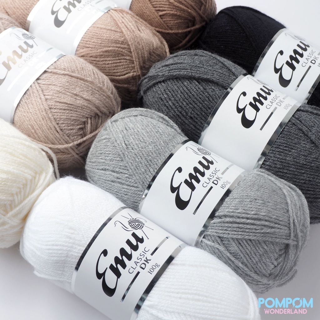 Len sợi Acrylic Yarn Emu Classic DK