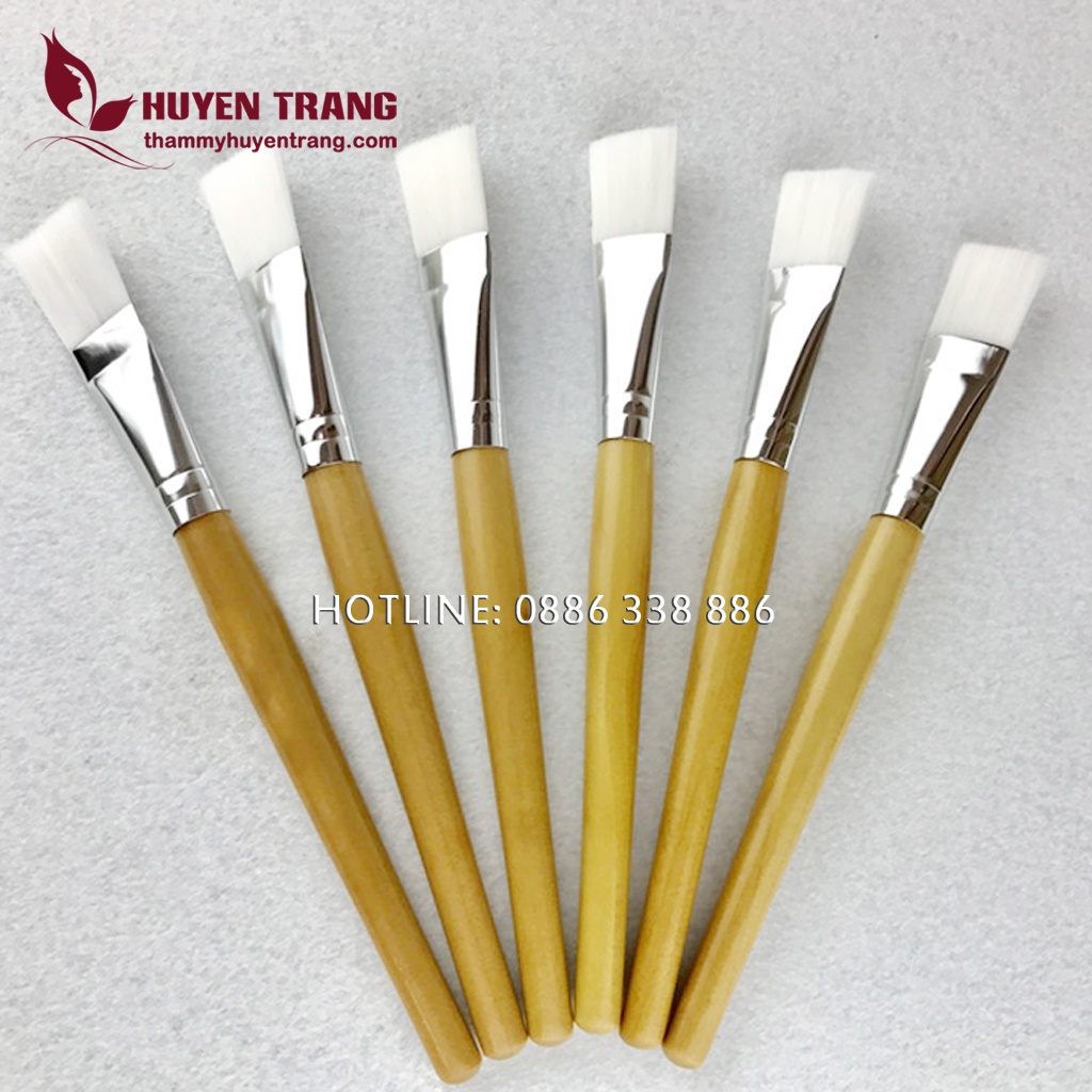 Bát, Thìa, Chổi Quét Mặt Nạ, Cọ Peel Da, Chén Trộn Đắp Mặt Lạ NANOCEE