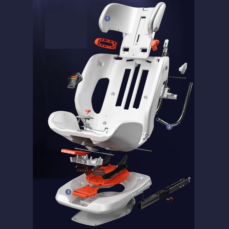 Ghế ngồi ô tô cho bé CARMIND 360 - Cho bé từ sơ sinh đến 12 tuổi - An toàn, tiện lợi