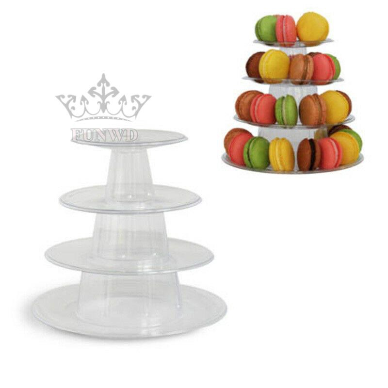 Sale 70% Kệ nhựa 4 tầng dùng trang trí bánh Macaron tiện dụng, one size Giá gốc 207,000 đ - 102B118